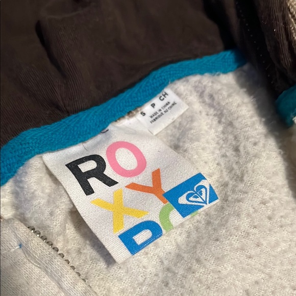 Roxy Beige and Brown Hoodie - Picture 2 of 3